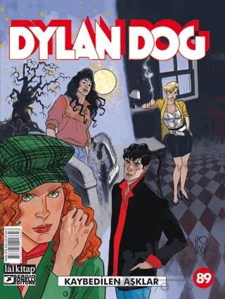 Dylan Dog Sayı: 89 - Kaybedilen Aşklar – Giuseppe De Nardo – Lal Kitap kitap kapağı