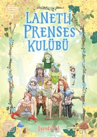 Lanetli Prenses Kulübü 3 – LambCat – Athica Yayınları kitap kapağı