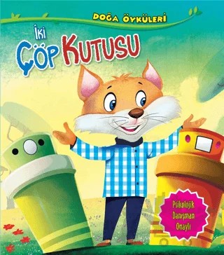 İki Çöp Kutusu - Doğa Öyküleri – Quixot Publishing – Parıltı Yayınları kitap kapağı