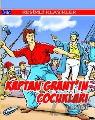 Kaptan Grant’ın Çocukları – Jules Verne – Parıltı Yayınları kitap kapağı