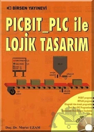 PICBIT_PLC ile Lojik Tasarım – Murat Uzam – Birsen Yayınevi kitap kapağı