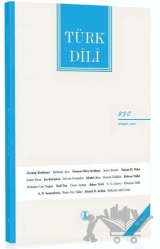 Türk Dili Dergisi Sayı: 830 Şubat 2021 – Türk Dil Kurumu Yayınları kitap kapağı