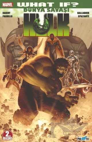 What if ? Dünya Savaşı Hulk – Michael Gallagher – Presstij Kitap kitap kapağı