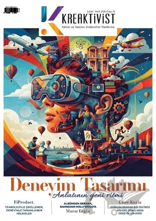 Kreaktivist Kültür Yaşam Sanat Dergisi Sayı: 18 Şubat - Mart 2026 – Kreaktif Yayın Yapım İletişim kitap kapağı