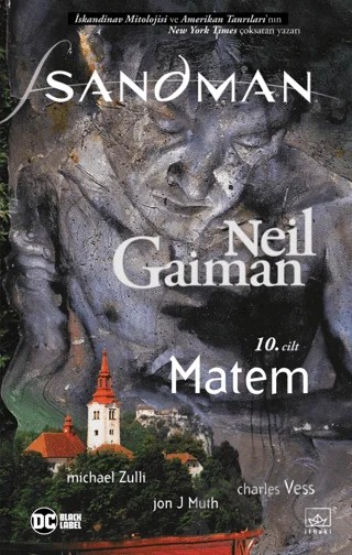 Sandman 10: Matem – Neil Gaiman – İthaki Yayınları kitap kapağı