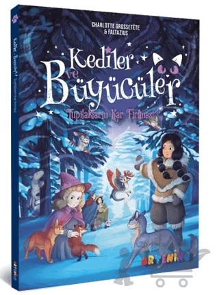 Kediler ve Büyücüler: Tupilakların Kar Fırtınası – Catherine Kalengula, Faltazius – Artenino Yayıncılık kitap kapağı