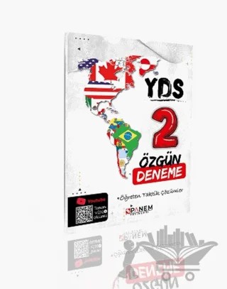YDS Video Çözümlü Özgün 2 Deneme – Kolektif – Panem Yayınları kitap kapağı