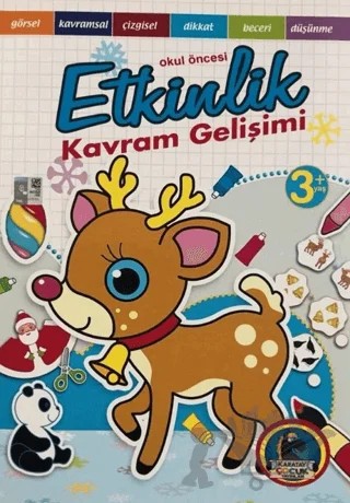 Okul Öncesi Etkinlik - Kavram Gelişimi (+3 Yaş) – Kolektif – Karatay Çocuk kitap kapağı