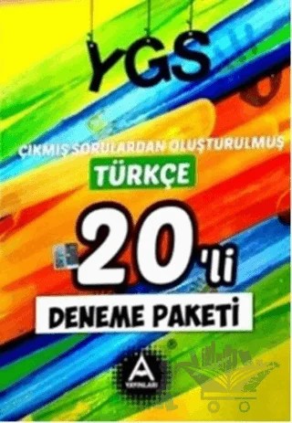 YGS Türkçe 20'li Deneme Paketi – Kolektif – A Yayınları kitap kapağı