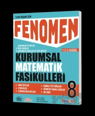 8 Kurumsal Matematik Fasikülleri – Kolektif – Fenomen Yayınları kitap kapağı