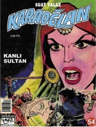 Karaoğlan Sayı: 54 Kanlı Sultan – Lal Kitap kitap kapağı