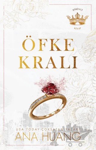 Öfke Kralı – Ana Huang – Martı Yayınları kitap kapağı