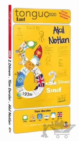 8. Sınıf 2. Dönem Akıl Notları – Kolektif – Tonguç Akademi kitap kapağı