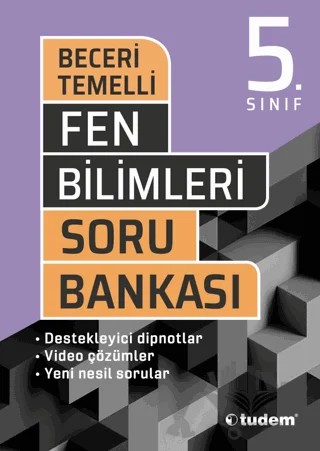 5. Sınıf Fen Bilimleri Beceri Temelli Soru Bankası – Kolektif – Tudem Yayınları - Bayilik kitap kapağı