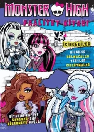 Monster High Faaliyet Kitabı – Kolektif – Doğan Egmont Yayıncılık kitap kapağı
