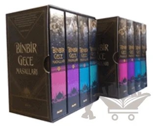 Binbir Gece Masalları (4 Kitap Takım Ciltli) – Kolektif – Alfa Yayınları kitap kapağı