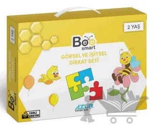 Görsel ve İşitsel Dikkat Seti 2 Yaş Bee Smart – Kolektif – Azur Yayıncılık kitap kapağı