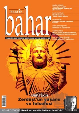 Berfin Bahar Aylık Kültür Sanat ve Edebiyat Dergisi Sayı: 253 Mart 2019 – Berfin Bahar Dergisi kitap kapağı