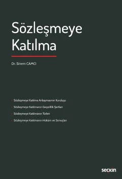 Sözleşmeye Katılma – Sinem Camcı – Seçkin Yayıncılık kitap kapağı
