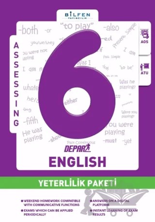 6. Sınıf İngilizce Depar Yeterlilik Paketi – Kolektif – Bilfen Yayıncılık kitap kapağı
