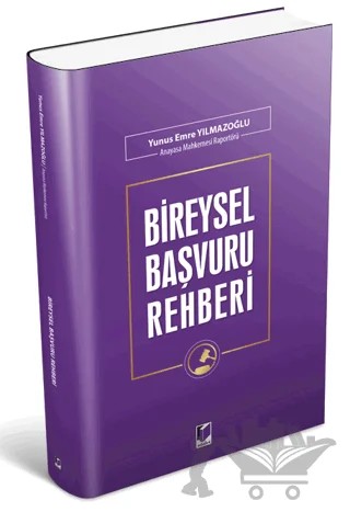 Bireysel Başvuru Rehberi – Yunus Emre Yılmazoğlu – Adalet Yayınevi kitap kapağı