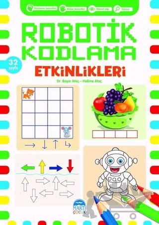 Robotik Kodlama Etkinlikleri 13 – Başar Ataç, Halime Ataç – Martı Çocuk Yayınları kitap kapağı