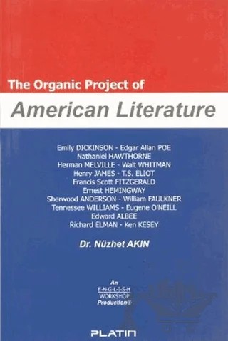 The Organic Project of American Literature – Nüzhet Akın – Barış Platin Yayınları kitap kapağı