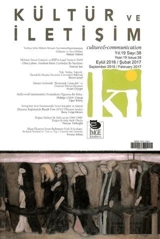 Kültür ve İletişim Sayı: 38 – İmge Kitabevi Yayınları kitap kapağı