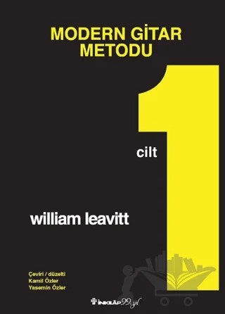 Modern Gitar Metodu Cilt 1 – William Leavitt – İnkılap Kitabevi kitap kapağı