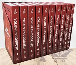 Yolun En Doğrusu (Kutulu - 10 Kitap) – Mahmud Es'ad Coşan – Server Yayınları kitap kapağı