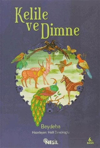 Kelile ve Dimne – Beydeba – Nesil Yayınları kitap kapağı