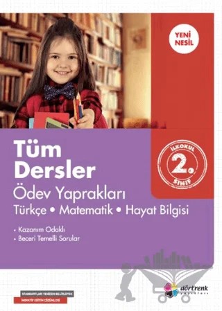 2. Sınıf Konu Konu Ödev Yaprakları – Kollektif – Dört Renk Yayınları kitap kapağı