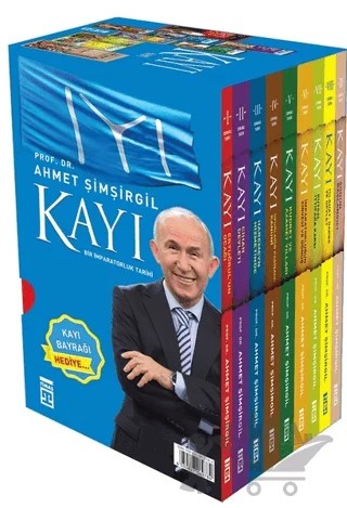 Osmanlı Tarihi Kayı Seti (9 Kitap - Kayı Bayrağı Hediye) – Ahmet Şimşirgil – Timaş Yayınları kitap kapağı