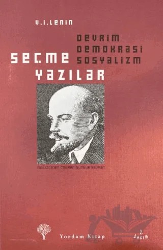 Seçme Yazılar: Devrim Demokrasi Sosyalizm – Vladimir Ilyiç Lenin – Yordam Kitap kitap kapağı