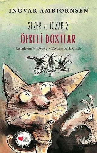 Sezer ve Tozar 2 - Öfkeli Dostlar – Ingvar Ambjörnsen – Can Çocuk Yayınları kitap kapağı