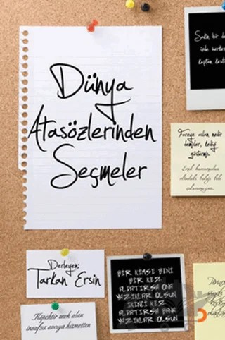 Dünya Atasözlerinden Seçmeler – Tarkan Ersin – Cinius Yayınları kitap kapağı