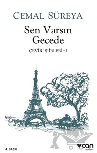 Sen Varsın Gecede – Cemal Süreya – Can Yayınları kitap kapağı