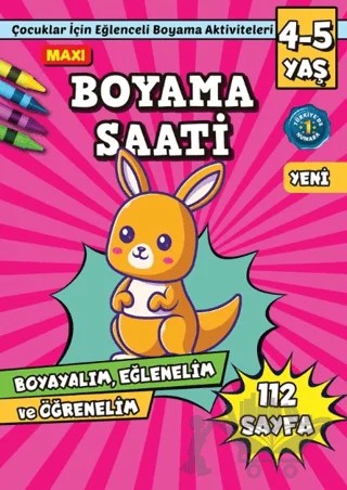Maxi Boyama Saati 9 – İlhan Arlı – Maxi Yayıncılık kitap kapağı