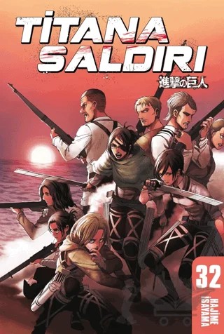 Titana Saldırı 32. Cilt – Hajime İsayama – Gerekli Şeyler Yayıncılık kitap kapağı