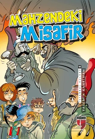 Mahzendeki Misafir – Yasemin Kahriman – EDAM kitap kapağı