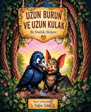 Uzun Burun ve Uzun Kulak – Tuğba Tekin – Erda Yayınları kitap kapağı