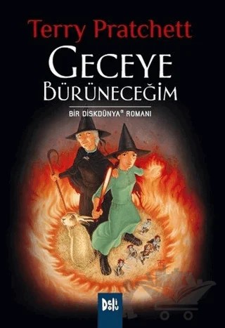 Disk Dünya 38: Geceye Bürüneceğim – Terry Pratchett – Delidolu kitap kapağı