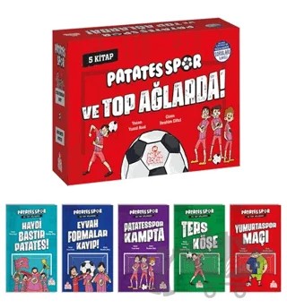 Patatesspor ve Top Ağlarda (5 Kitap+Soru Kitapçığı) – Yusuf Asal – Nesil Çocuk Yayınları kitap kapağı