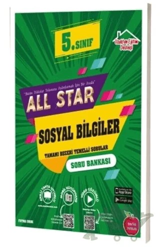 5. Sınıf Sosyal Bilgiler All Star Soru Bankası – Kolektif – Newton Yayınları kitap kapağı