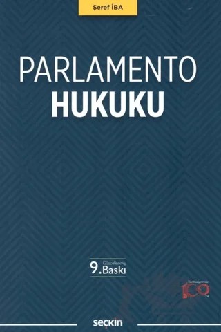 Parlamento Hukuku – Şeref İba – Seçkin Yayıncılık kitap kapağı