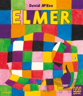 Elmer – David McKee – Mundi kitap kapağı