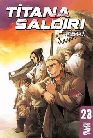 Titana Saldırı 23. Cilt – Hajime İsayama – Gerekli Şeyler Yayıncılık kitap kapağı