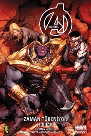 Avengers: Zaman Tükeniyor 3. Kitap – Jonathan Hickman – Gerekli Şeyler Yayıncılık kitap kapağı