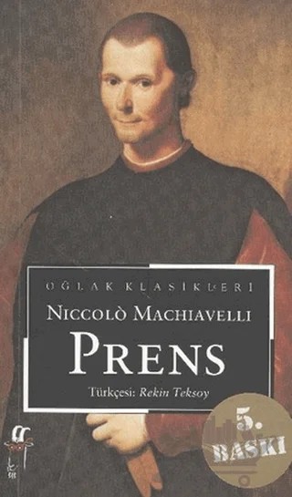 Prens – Niccolo Machiavelli – Oğlak Yayıncılık kitap kapağı