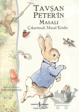 Tavşan Peter’in Masalı – Beatrix Potter – İş Bankası Kültür Yayınları kitap kapağı